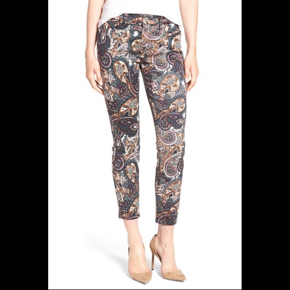 Seven For All Mankind Underground Paisley Crop 25